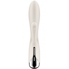 Вибратор для точки G с клиторальным стимулятором и ротацией Satisfyer Spinning Rabbit 1 Beige