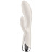 Вибратор для точки G с клиторальным стимулятором и ротацией Satisfyer Spinning Rabbit 1 Beige