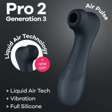 Вакуумно-волновой бесконтактный стимулятор Satisfyer Pro 2 Generation 3 Black