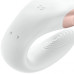 Смарт-стимулятор для пар Satisfyer Double Love белый