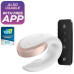 Смарт-стимулятор для пар Satisfyer Double Love белый