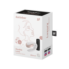 Смарт-стимулятор для пар Satisfyer Double Love белый