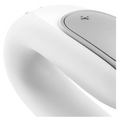 Смарт-стимулятор для пар Satisfyer Double Fun белый