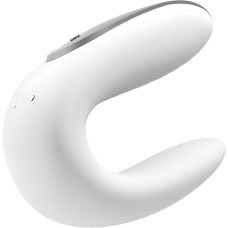 Смарт-стимулятор для пар Satisfyer Double Fun белый