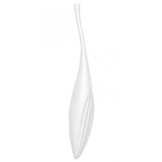 Перезаряжаемый точечный вибромассажер Satisfyer Twirling Joy белый