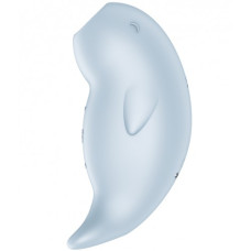 Вакуумно-волновой стимулятор клитора с вибрацией Satisfyer Seal You Soon голубой