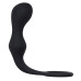 Эрекционное кольцо с анальной пробкой Double Pleasure Anal Plug Black