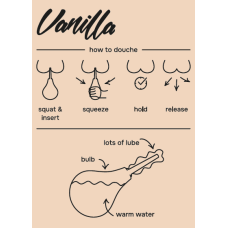 Анальный душ Vanilla Anal Douche 220 мл