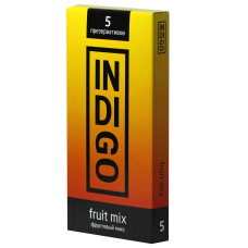 Презервативы Indigo Fruit mix №5 фруктовый микс