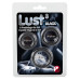 Набор эрекционных колец Lust 3 Black Orion
