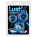 Набор эрекционных колец Lust 3 Blue Orion