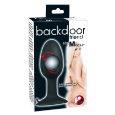 Втулка анальная со смещенным центром тяжести средняя Backdoor Friend M