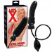 Латексный фаллос с грушей Latex-Dildo 20 см