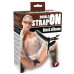 Двойной страпон черного цвета Double Strap On