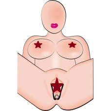 Анальный расширитель с зажимом на половые губы Intimate Spreader Anal