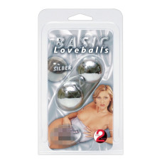 Вагинальные шарики со смещенным центром тяжести Basic Loveballs