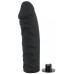 Черный страпон с трусиками Silicone Strap-On