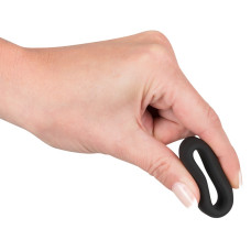 Эрекционное кольцо на пенис Black Velvets Cock Ring черное 3,8 см