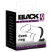 Эрекционное кольцо Black Velvets со стимулятором промежности