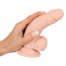 Фаллоимитатор реалистик на присоске Dildo with a Suction Cup 17 см