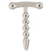 Металлический уретральный буж Penisplug Anchor Small