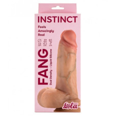 Реалистичный фаллоимитатор на присоске Instinct Fang 15 см