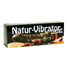 Вибратор реалистик Naturvibrator black 17 см