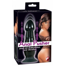 Анальная втулка с вибрацией и поступательными движениями Anal Pusher