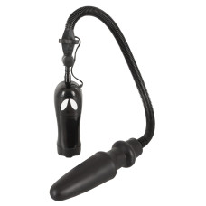 Надувная пробка с вибрацией Butt Plug