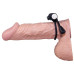 Лассо на пенис с клиторальным вибростимулятором Silicone Cock Ring