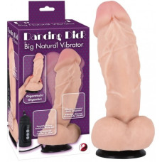 Реалистичный вибратор с ротацией Dancing Dick 22 см