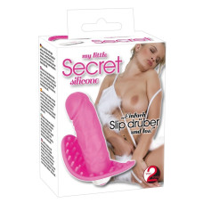 Мини-вибратор с клиторальной стимуляцией My Little Secret