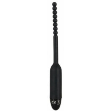 Рельефный вибротимулятор уретры Silicon Dilator Pearl