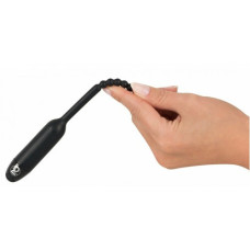 Рельефный вибротимулятор уретры Silicon Dilator Pearl