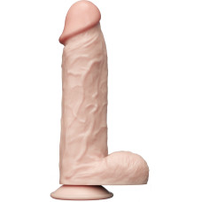 Реалистичный вибратор Best Cock с мошонкой на присоске 20 см