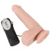 Реалистичный фаллос с ротацией Medical Silicone 20 см