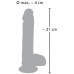 Реалистичный вибратор с поступательными движениями Medical Silicone Thrusting Vibrator 21 см