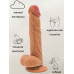 Фаллоимитатор с прямым рельефным стволом Nudes Steadfast 19 см