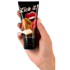 Гель ароматизированный Lick it белый шоколад 100 мл