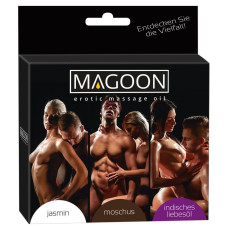 Набор из трех массажных масел Magoon Jasmin, Muskus, Indian Love