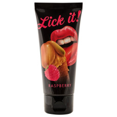 Гель съедобный Lick It малина 100 мл