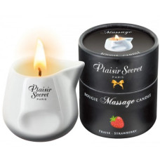 Массажная свеча Plaisir Secret Paris Srawberry 80 мл
