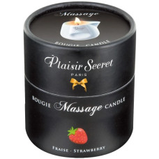 Массажная свеча Plaisir Secret Paris Srawberry 80 мл