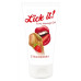 Съедобный массажный гель с ароматом клубники Lick It Erotic Massage Gel 50 мл