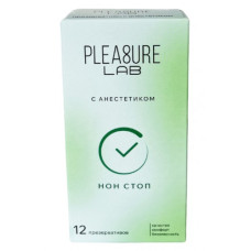 Презервативы Pleasure Lab с анестетиком 12 шт