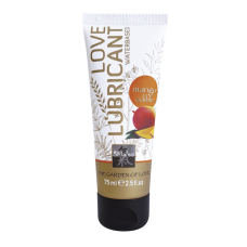 Гель лубрикант на водной основе с ароматом манго Shiatsu edible waterbased lubricant mango
