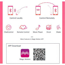 Смарт-виброяйцо Magic Motion Magic Vini оранжевое