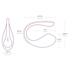 Lovense Lush 3.0 мощный смарт-вибростимулятор