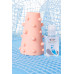 Насадка ToyFa XLover Soft booster в форме конуса, утолщающая, с дополнительной стимуляцией, TPR, телесный 10 см