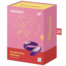 Вибратор для пар с пультом дистанционного управления Satisfyer Double Plus Remote
